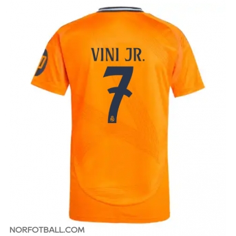 Billige Fotballdrakt Real Madrid Vinicius Junior #7 Replika Bortedrakt 2024-25 Kortermet